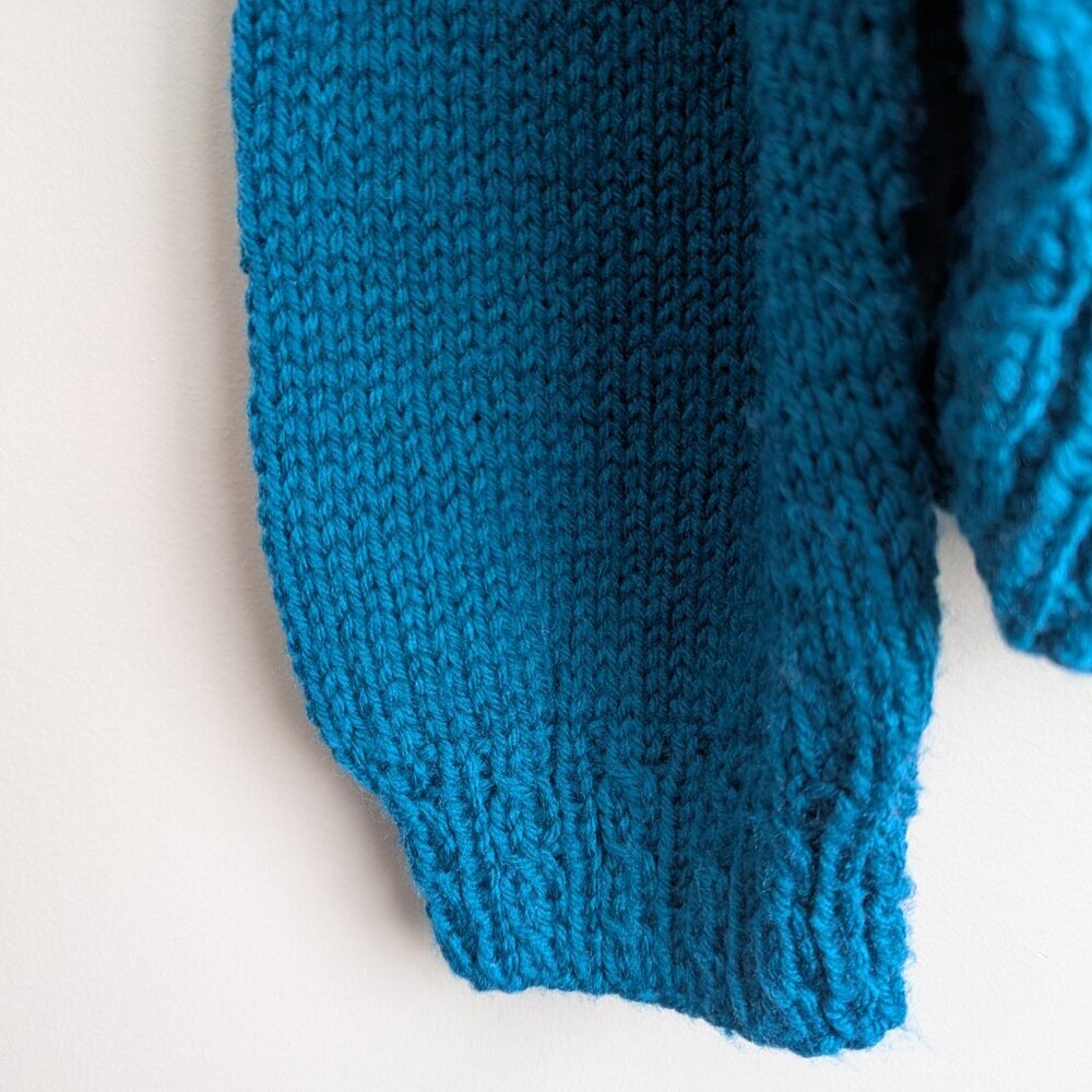 Handmade Autumn Leaves Cardigan - Picture 9 of 12